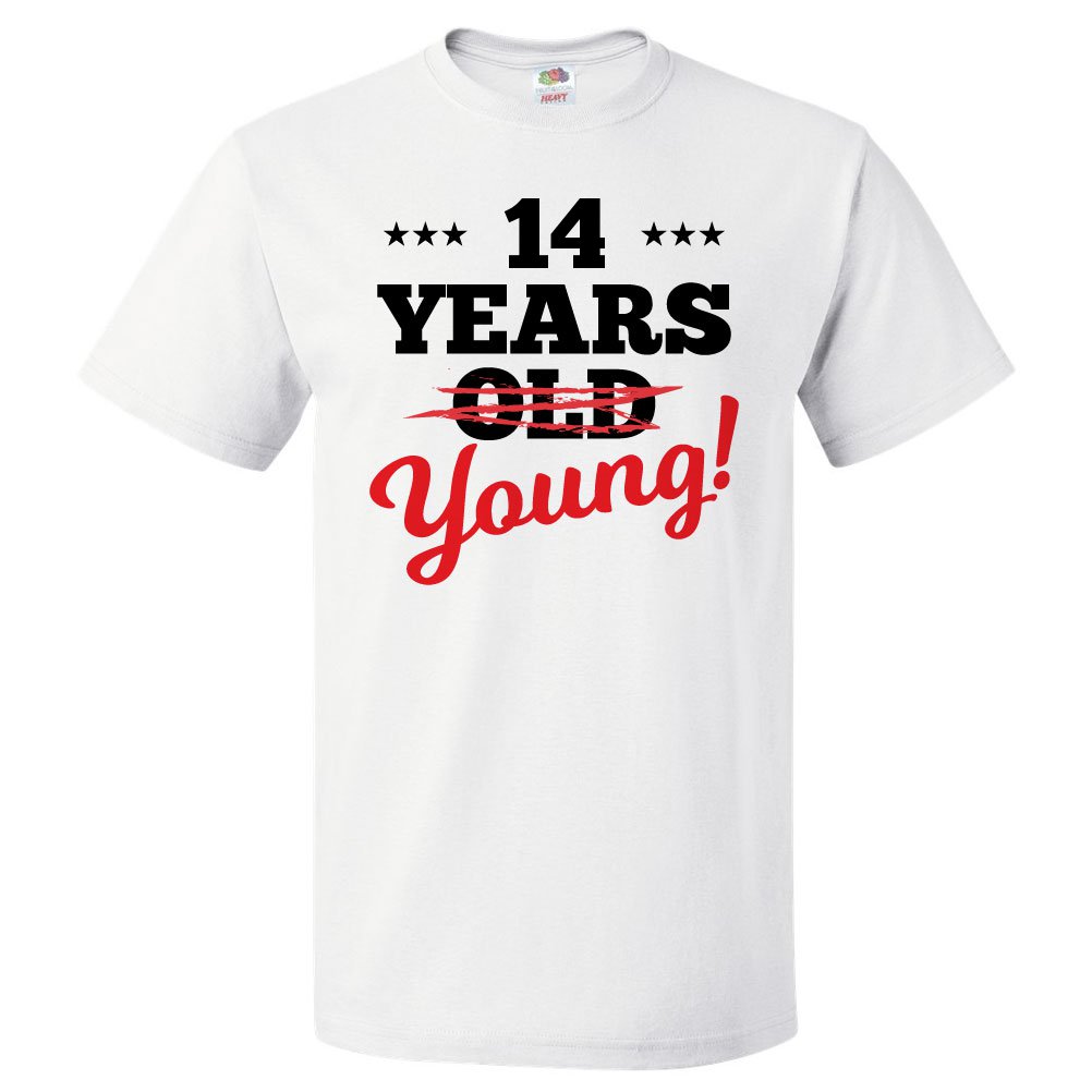 14th Birthday Gift For 14 Year Old 14 Years Young Shirt